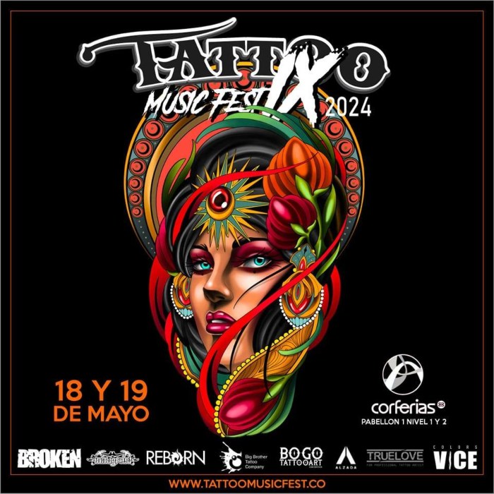 Tattoo Music Fest: Celebrando la Convergencia de Arte y Música en Bogotá, Colombia